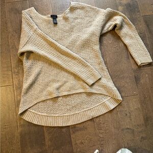 Only Mine Textured Cream Sweater